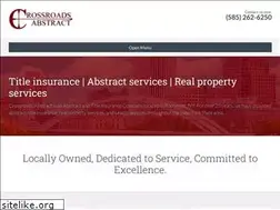 Sites similar to crossroadsabstract.com