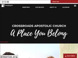 Sites similar to crossroadsapostolic.com