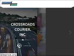 Sites similar to crossroadscourier.com