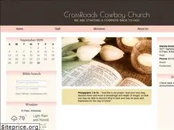 Sites similar to crossroadscowboychurchar.com