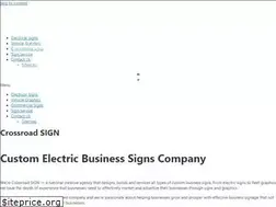 Sites similar to crossroadsign.com