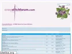 Sites similar to crossstitchforum.com