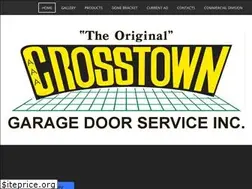 Sites similar to crosstowndoorservice.com