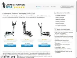 Sites similar to crosstrainertest.org