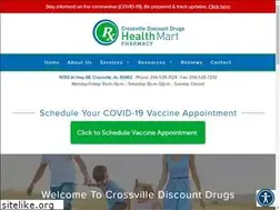 Sites similar to crossvilledrugs.com
