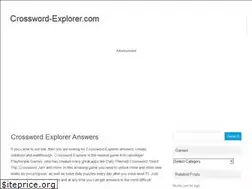 Sites similar to crossword-explorer.com