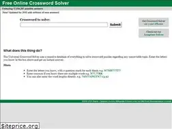 Sites similar to crossword-solver.org