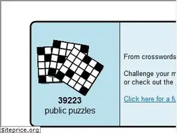 Sites similar to crossword.info