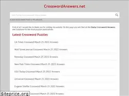Sites similar to crosswordanswers.net