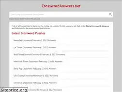 Sites similar to crosswordanswers.org