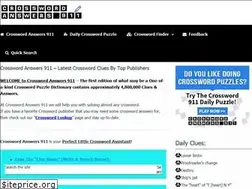 Sites similar to crosswordanswers911.com