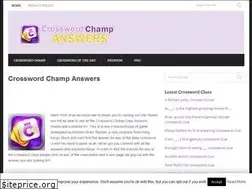 Sites similar to crosswordchampanswers.com