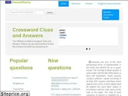 Sites similar to crosswordclue.org