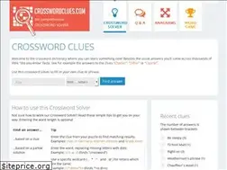 Sites similar to crosswordclues.com