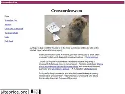 Sites similar to crosswordese.com