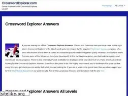 Sites similar to crosswordexplorer.com