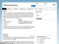 Sites similar to crosswordheaven.com