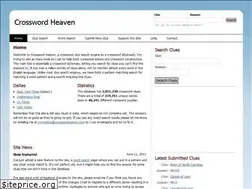 Sites similar to crosswordheaven.net