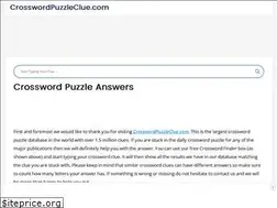 Sites similar to crosswordpuzzleclue.com