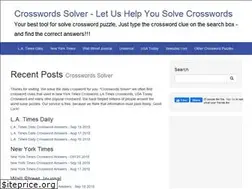 Sites similar to crosswordssolver.net
