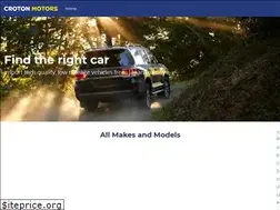 Sites similar to crotonmotors.com