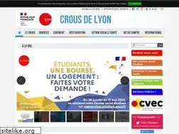 Sites similar to crous-lyon.fr