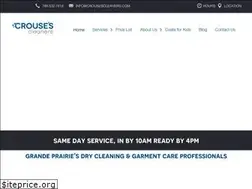 Sites similar to crousescleaners.com