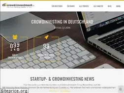 Sites similar to crowd-investment.de