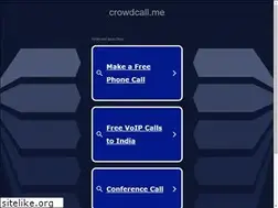 Sites similar to crowdcall.me