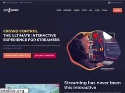 Sites similar to crowdcontrol.live
