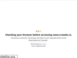 Sites similar to crowde.co