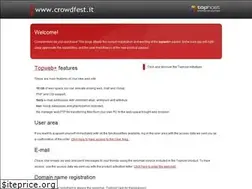 Sites similar to crowdfest.it