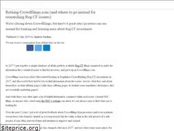 Sites similar to crowdfilings.com
