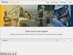 Sites similar to crowdfund.berkeley.edu