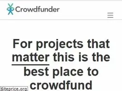 Sites similar to crowdfunder.co.uk