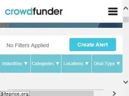 Sites similar to crowdfunder.com