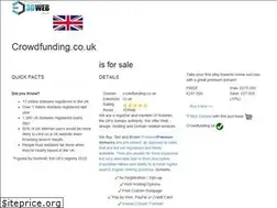 Sites similar to crowdfunding.co.uk