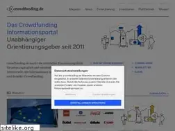 Sites similar to crowdfunding.de
