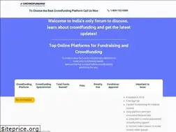 Sites similar to crowdfundingindia.org