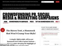 Sites similar to crowdfundingpr.wordpress.com