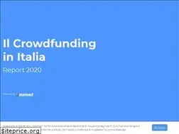 Sites similar to crowdfundingreport.it