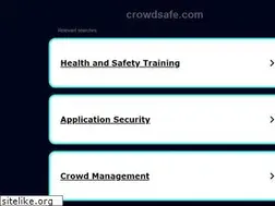 Sites similar to crowdsafe.com