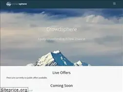 Sites similar to crowdsphere.co.nz