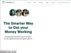 Sites similar to crowdyvest.com