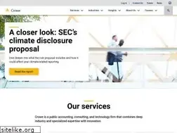 Sites similar to crowe.com