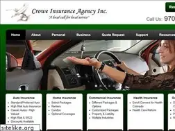 Sites similar to croweinsurance.net