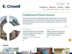 Sites similar to crowell.com