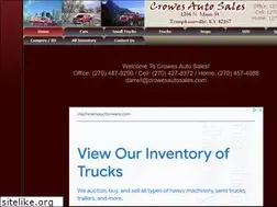 Sites similar to crowesautosales.com