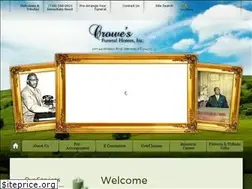 Sites similar to crowesfuneralhome.com