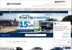 Sites similar to crowfoothyundai.com